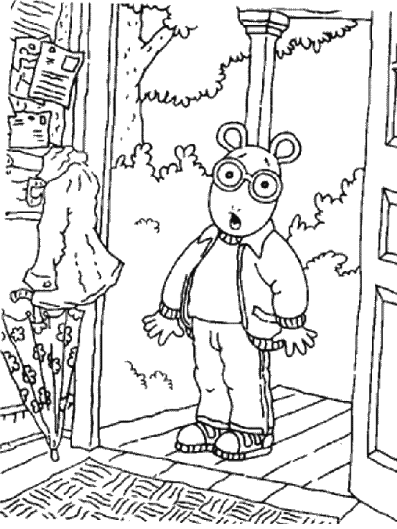 immagine arturo da colorare