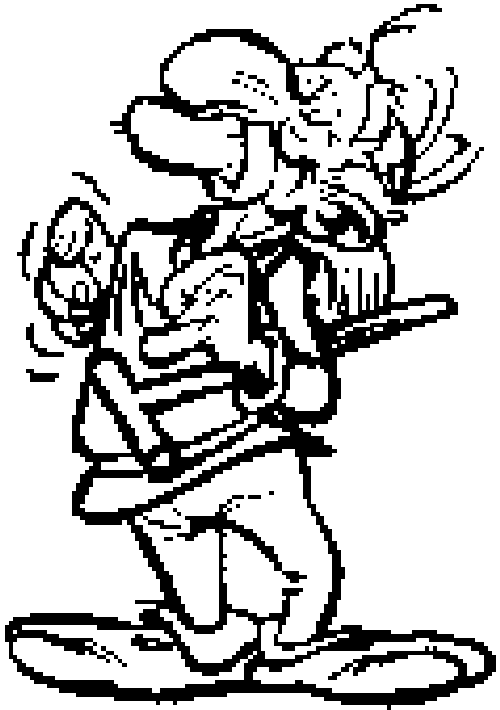 immagine asterix da colorare