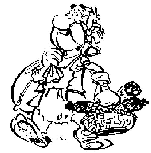 immagine asterix da colorare