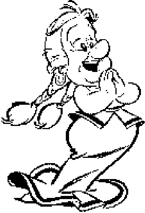 immagine asterix da colorare