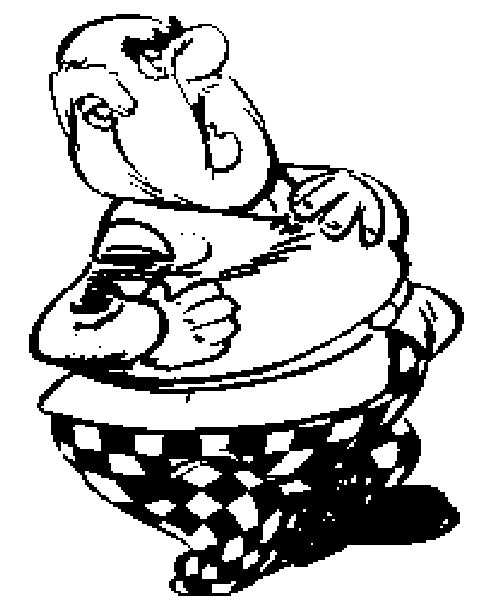 immagine asterix da colorare