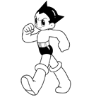 immagine astro boy da colorare