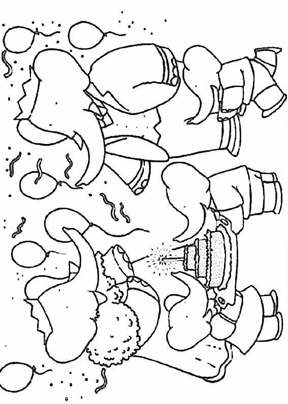 immagine babar da colorare