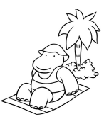 immagine babar da colorare