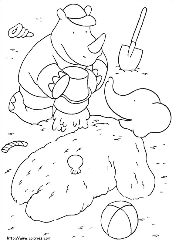 immagine babar da colorare