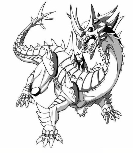 immagine bakugan da colorare