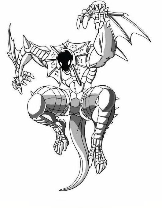 immagine bakugan da colorare