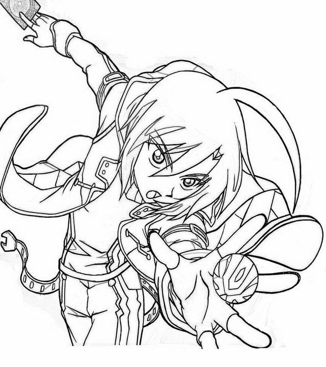 immagine bakugan da colorare