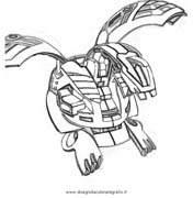 immagine bakugan da colorare