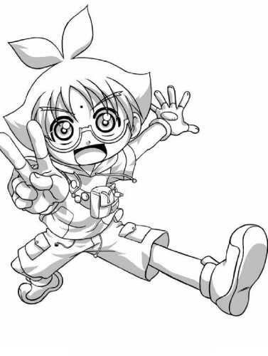 immagine bakugan da colorare