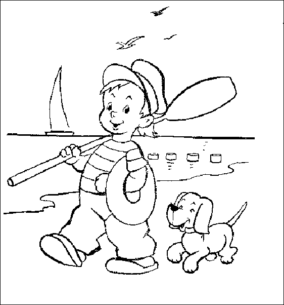 immagine bambini da colorare