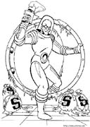 immagine batman da colorare