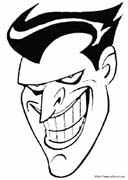 immagine batman da colorare