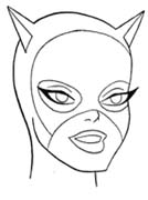 immagine batman da colorare