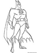 immagine batman da colorare