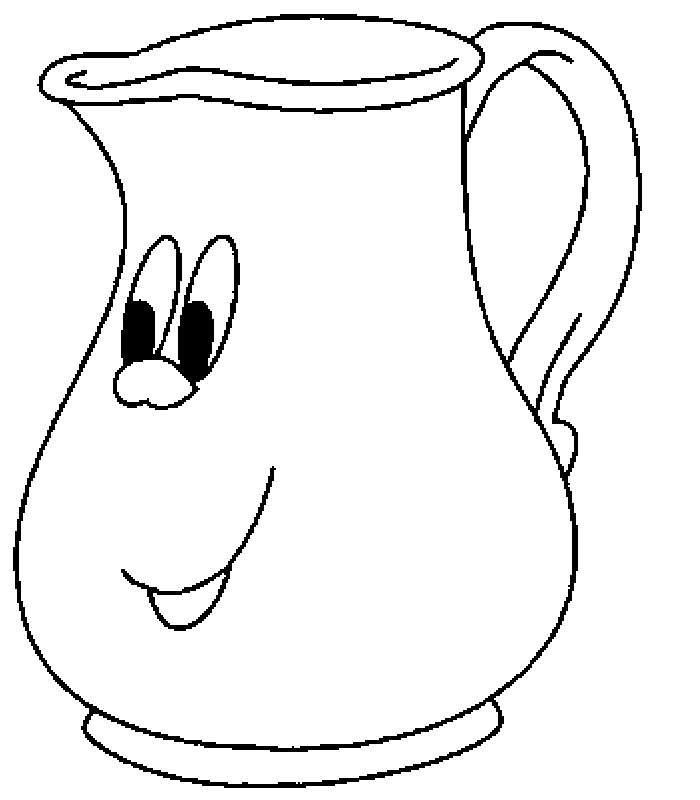 immagine bevande da colorare