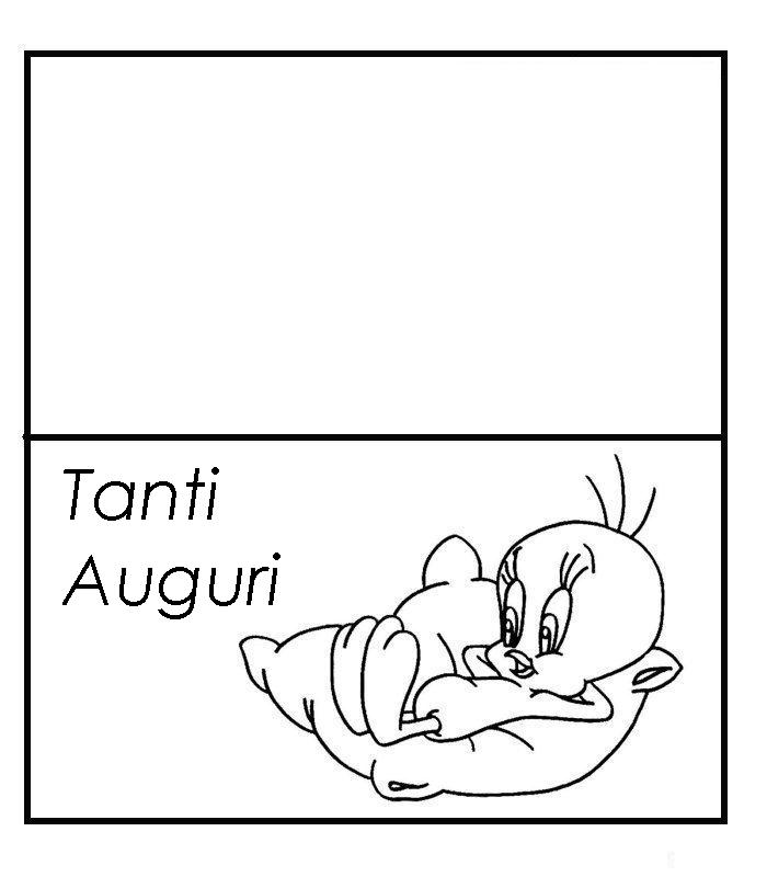 immagine bigliettini buone feste da colorare