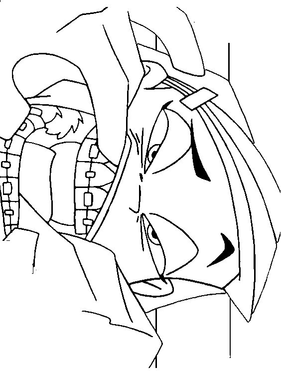 immagine brace face da colorare