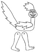 immagine burattini da colorare