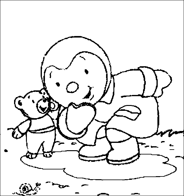 immagine choupi da colorare