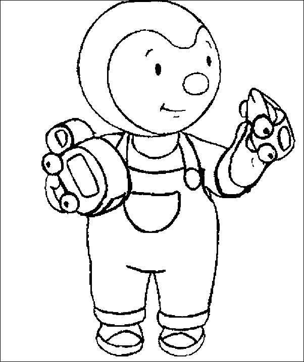 immagine choupi da colorare