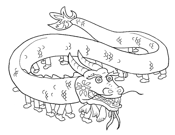 immagine cina da colorare