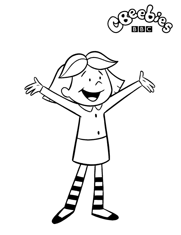 immagine clifford da colorare