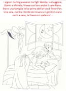immagine colora fiaba peter pan da colorare