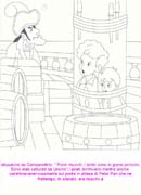 immagine colora fiaba peter pan da colorare