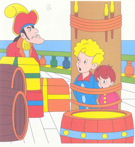 immagine colora fiaba peter pan da colorare