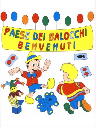 immagine colora fiaba pinocchio da colorare