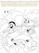 immagine colora fiaba pinocchio da colorare