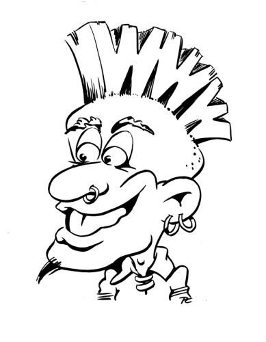 immagine copia il colore da colorare