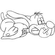 immagine copia il colore da colorare