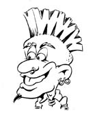 immagine copia il colore da colorare