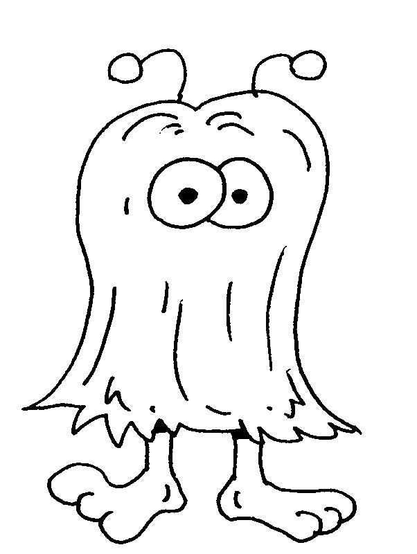 immagine creature da colorare