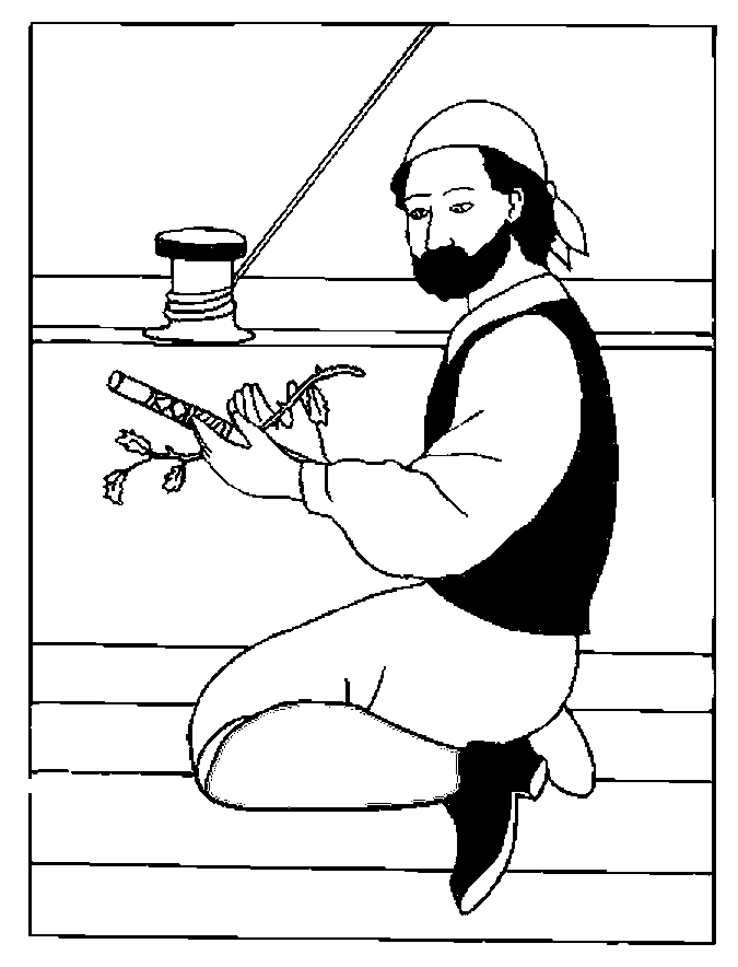 immagine cristoforo colombo da colorare