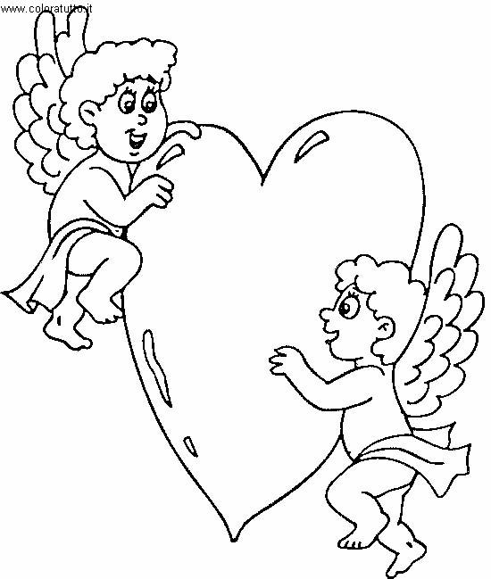 immagine cuori da colorare