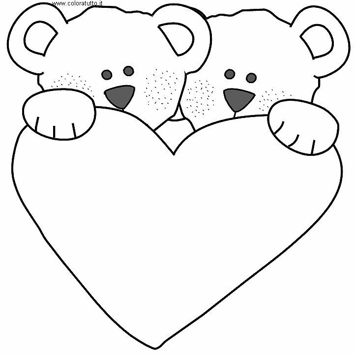 immagine cuori da colorare