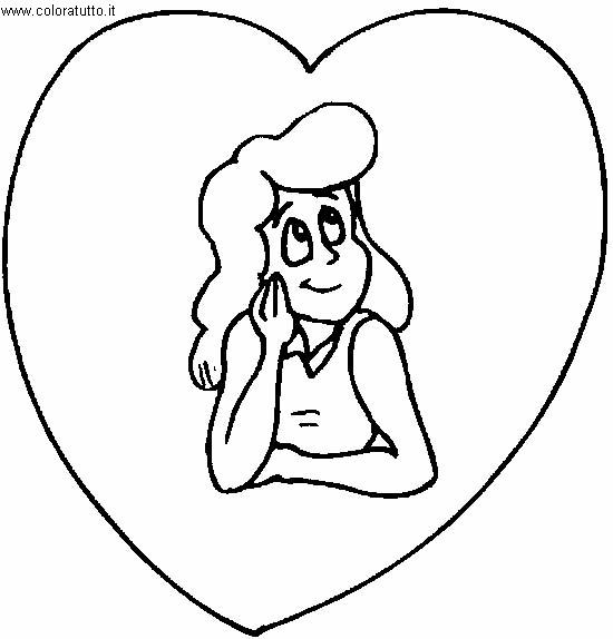 immagine cuori da colorare