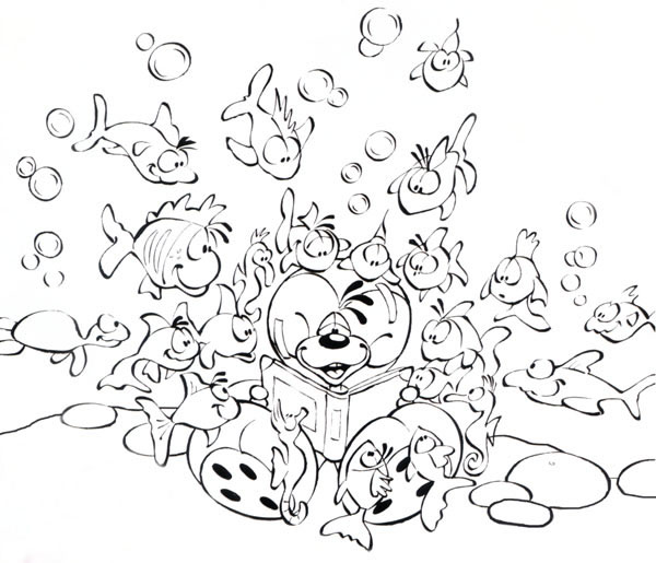 immagine diddl da colorare