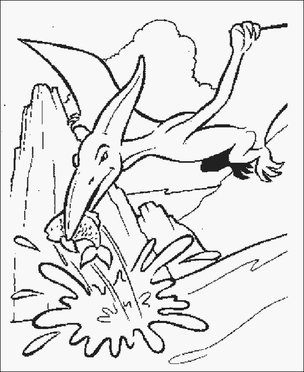 immagine dinosauri da colorare