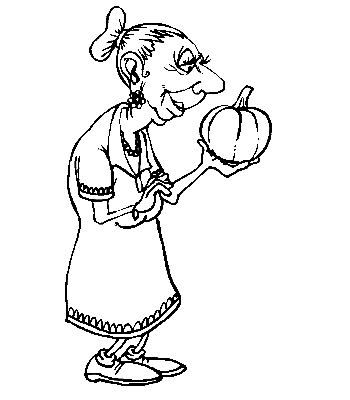 immagine donna da colorare