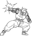 immagine dragon ball z da colorare