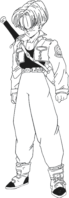 immagine dragon ball z da colorare