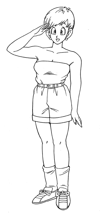 immagine dragon ball z da colorare