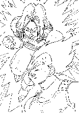 immagine dragon ball z da colorare