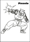 immagine dragon ball z da colorare