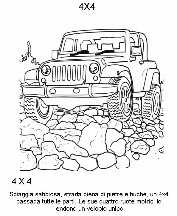 immagine educativi la strada da colorare