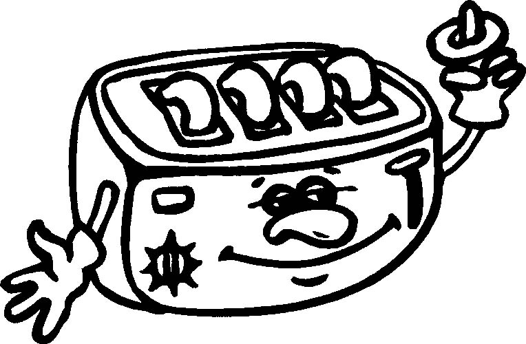 immagine elettrodomestici da colorare